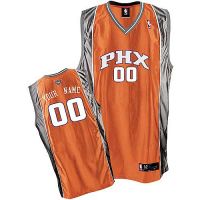 Phoenix Suns Orange Custom Authentic Style Alternate Jersey