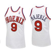 Phoenix Suns Throwback Authentic Style White Jersey #9 Dan Majerle