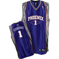 Phoenix Suns Authentic Style Road Jersey Purple #1 Amar'e Stoudemire
