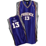 Phoenix Suns Authentic Style Road Jersey Purple #13 Steve Nash