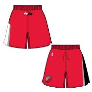 Mens Portland Trail Blazers Alt Red Authentic Style On-Court Shorts