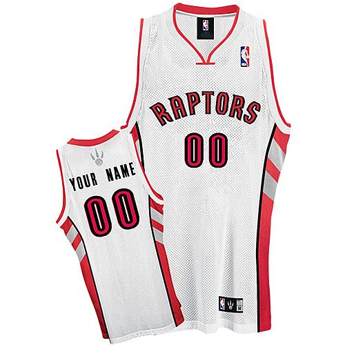 Toronto Raptors Custom Authentic Style Home Jersey White