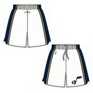 Mens Utah Jazz Home White Authentic Style On-Court Shorts