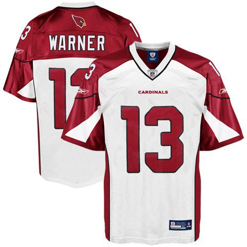 Arizona Cardinals NFL White Football Jersey #13 Kurt Warner
