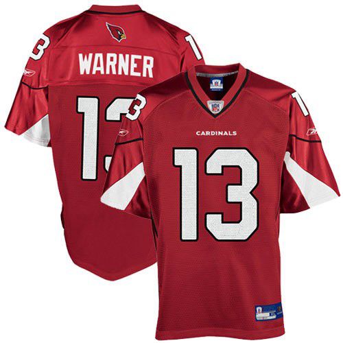 Arizona Cardinals NFL Red Football Jersey #13 Kurt Warner