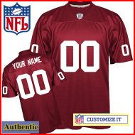Arizona Cardinals RBK Style Authentic Alternate Red Jersey (Pick A Player)