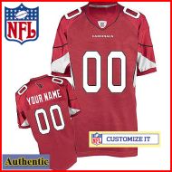 Arizona Cardinals RBK Style Authentic Home Red Jersey (Pick A Player)