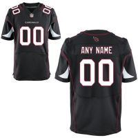Arizona Cardinals Nike Elite Style Alternate Black Jersey (Pick A Name)