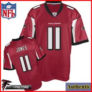 Atlanta Falcons NFL Authentic Red Football Jersey #11 Julio Jones