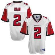 Atlanta Falcons NFL White Football Jersey #2 Matt Ryan
