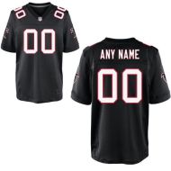 Atlanta Falcons Nike Elite Style Alternate Black Jersey (Pick A Name)