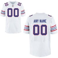 Buffalo Bills Nike Elite Style Alternate White Jersey (Pick A Name)