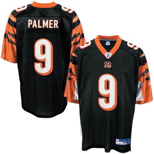 Cincinnati Bengals NFL Black Football Jersey #9 Carson Palmer