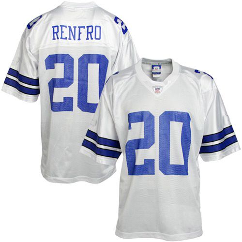 Dallas Cowboys NFL Legends White  Football Jersey #20 Mel Renfro