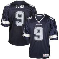 Dallas Cowboys NFL navy Blue Football Jersey #9 Tony Romo