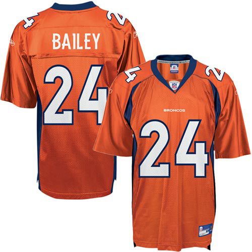 Denver Broncos NFL Orange Alt Football Jersey #24 Champ Bailey