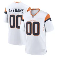 Denver Broncos Nike Elite Style T24 White Jersey 