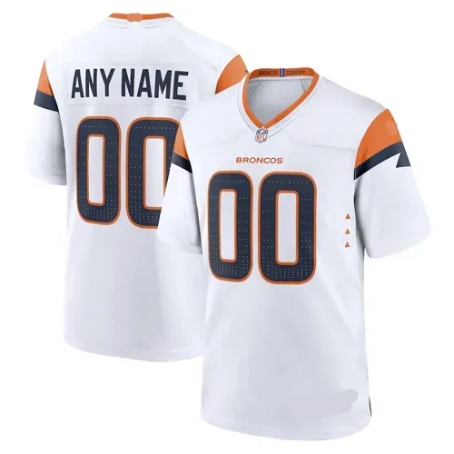 Denver Broncos Nike Elite Style T24 White Jersey 