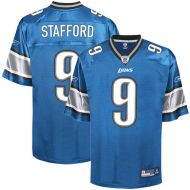 Detroit Lions NFL Light Blue Football Jersey #9 Matt Stafford