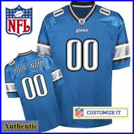 Detroit Lions RBK Style Authentic Home Blue Youth Jersey