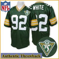 Green Bay Packers Authentic Style Throwback Green Jersey #92 Reggie White