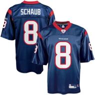 Houston Texans NFL Navy Blue Football Jersey #8 Matt Schaub