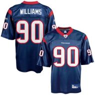 Houston Texans NFL Navy Blue Football Jersey #90 Mario Williams