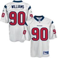 Houston Texans NFL White Football Jersey #90 Mario Williams