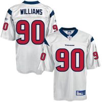 Houston Texans NFL White Football Jersey #90 Mario Williams