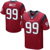 Houston Texans Nike Elite Style Alt Red Jersey 99 JJ Watt