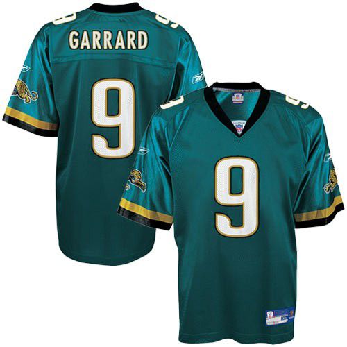 Jacksonville Jaguars NFL Teal Football Jersey #9 David Garrard