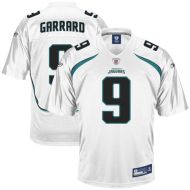 Jacksonville Jaguars NFL White Football Jersey #9 David Garrard