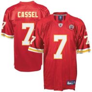 Kansas City Chiefs AFL 50th Ann NFL Red Football Jersey #7 Matt Cassel