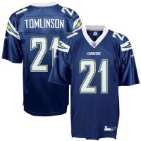 San Diego Chargers NFL Navy Blue Football Jersey #21 LaDainian Tomlinson