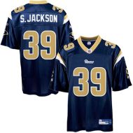 St. Louis Rams NFL Navy Blue Football Jersey #39 Steven Jackson