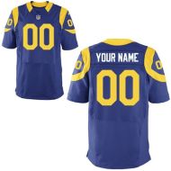 Los Angeles  Rams Nike Elite Style Throwback Blue Jersey (Pick A Name)
