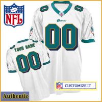 Miami Dolphins RBK Style Authentic White Youth Jersey