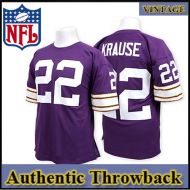 Minnesota Vikings Authentic Style Throwback Purple Jersey #22 Paul Krause