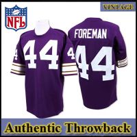 Minnesota Vikings Authentic Style Throwback Purple Jersey #44 Chuck Foreman