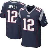 Mens New England Patriots Tom Brady Nike Elite Style Navy Blue Jersey