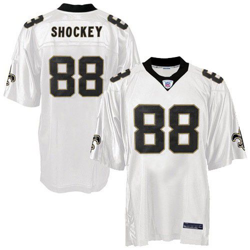 New Orleans Saints NFL White Football Jersey #88 Jeremy Shockey