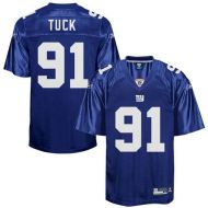 New York Giants NFL Royal Blue Football Jersey #91 Justin Tuck