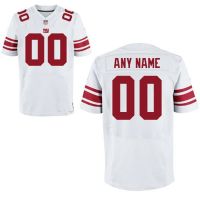 New York Giants RBK Style  Authentic White Jersey (Pick A Player)