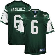 New York Jets NFL Green Football Jersey #6 Mark Sanchez