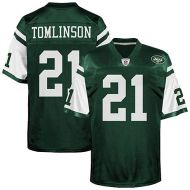 New York Jets NFL Authentic Green Football Jersey #21 LaDainian Tomlinson