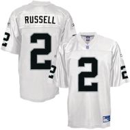 Oakland Raiders NFL White Football Jersey #2 JaMarcus Russell