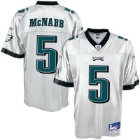 Philadelphia Eagles NFL White Football Jersey #5 Donovan McNabb