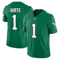 Philadelphia Eagles Nike Elite Style Kelly Green Hurts 1 Jersey 