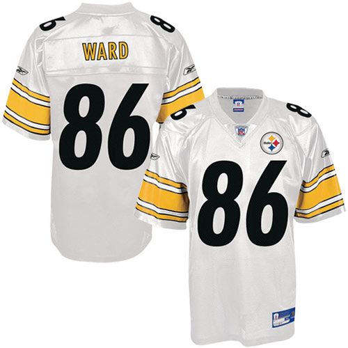 Pittsburgh Steelers NFL White Football Jersey #86 Hines Ward