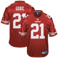 San Francisco 49ers NFL Cardinal Red Football Jersey #21 Frank Gore